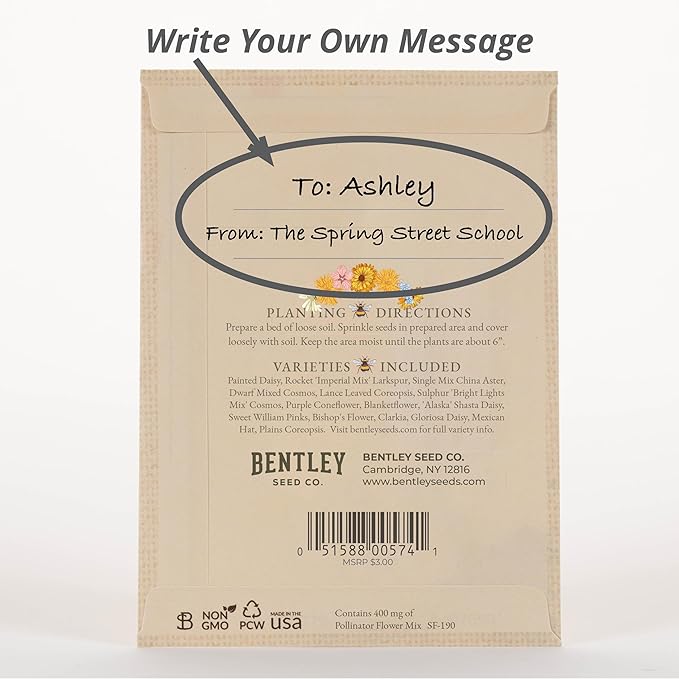 Bentley Seed Co. | Bee Kind Pollinator | Beautiful Bee Art | Environmental - Image 4
