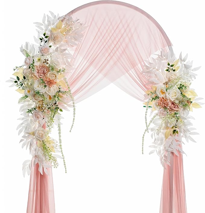 Wedding Arch Flowers, Artificial Flowers by Lisuun