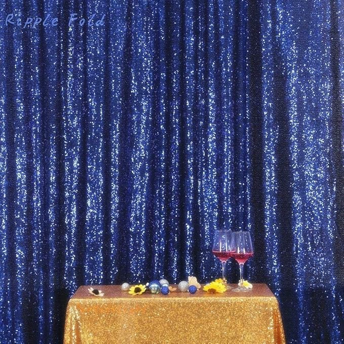 Juya Delight Sequin Backdrop Curtain, Christmas Wedding Decoration - Image 6