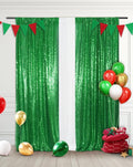 Eternal Beauty 2 PCS Sequin Backdrop Curtain, Sequin Wedding Backdrop by EternalBeauty