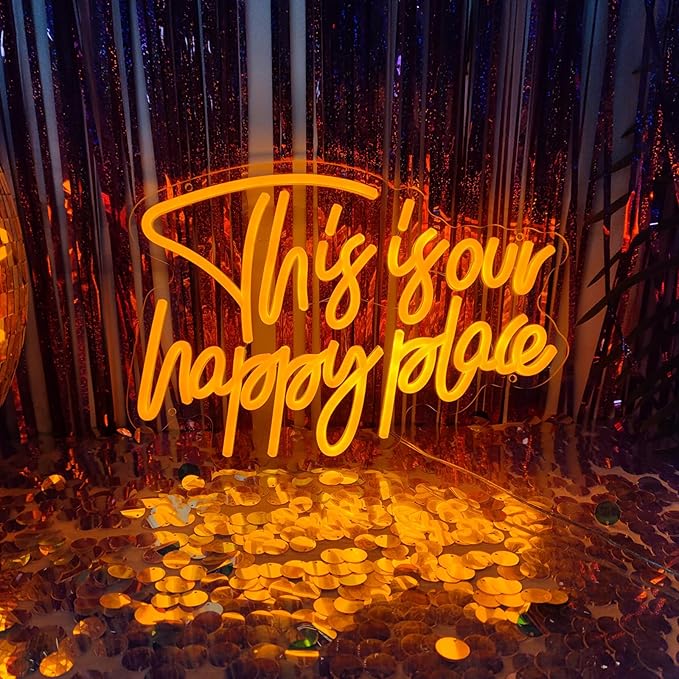This is Our Happy Place Neon Signs - Image 4