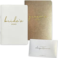 Vow Books His and Hers Wedding Vow Books Bride and Groom Vow Books Wedding by WeddingGiftsWedding
