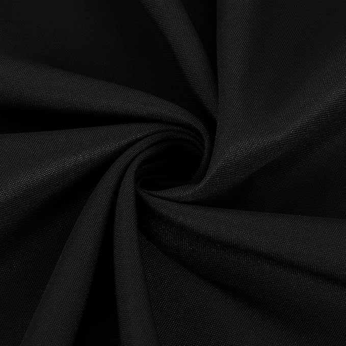 Fitable Black Tablecloths for Rectangle Tables, 6 Pack - Image 9