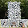 Artificial Flower Wall Panels, Gorgeous 5D Silk Luxury Floral Backdrop Decor by Unknown