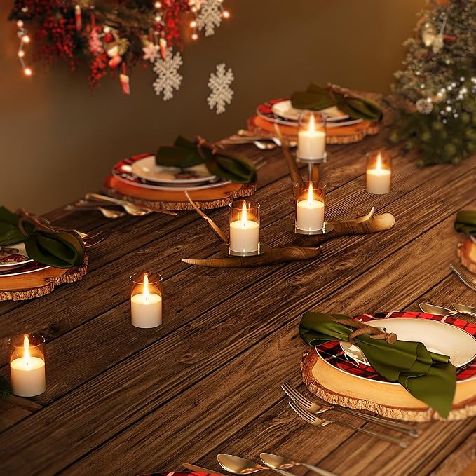 6Pack Flickering Flameless LED Candles - Image 8