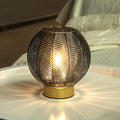 Battery Operated Lamp with Timer, Table Lamp Battery Powered, Small Cordless by LUSHARBOR