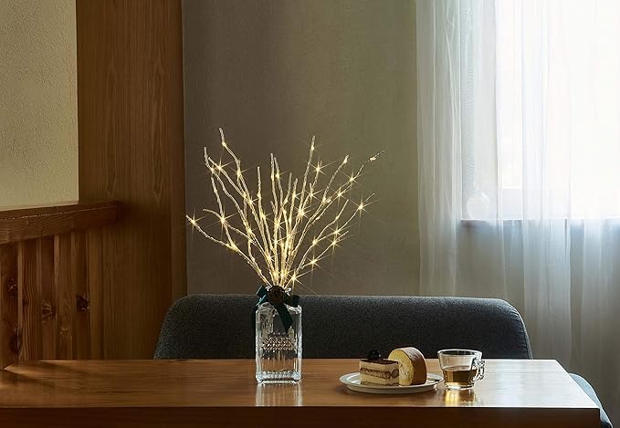 Fudios Lighted Birch Branches 18IN 70 Warm White LED - Image 4