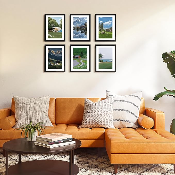 FIXSMITH A4 Picture Frame Set of 2, Display Pictures 6x8 - Image 6