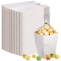 Zopeal 200 Pcs Mini Popcorn Boxes and Clear Treat Bag Set, Bulk Popcorn Bags by Zopeal