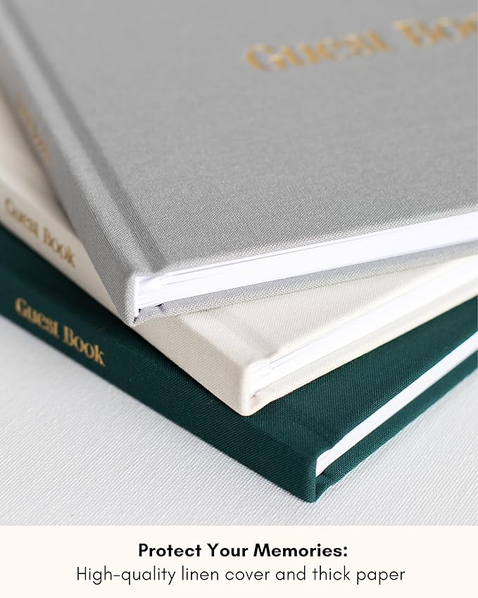 Lamare Wedding Guest Book – Elegant Guest Book - Image 8