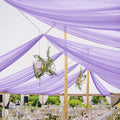 6 Panels Lavender Ceiling Drapes by REWOMC