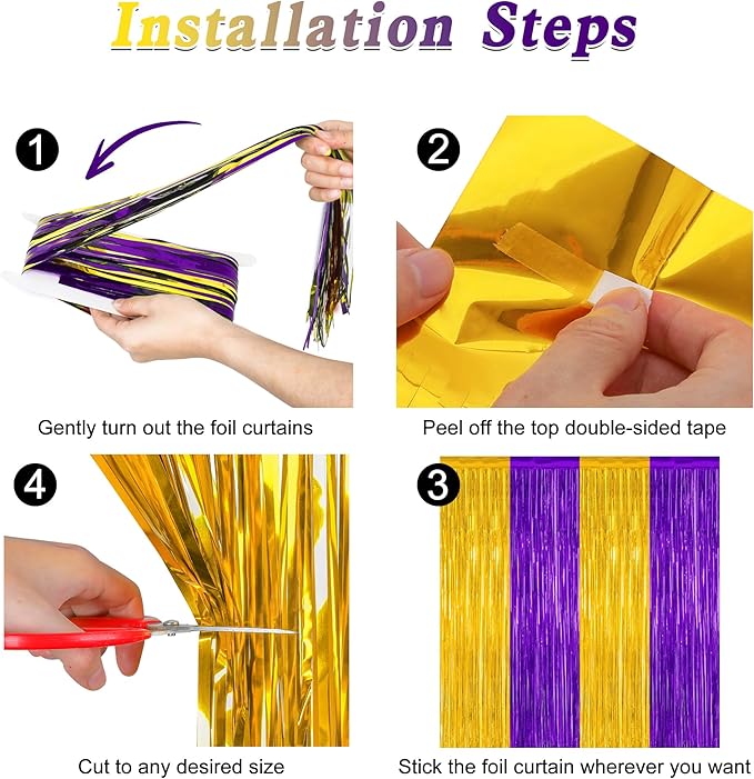 2 Pack Graduation Backdrop, 3.28 FT x 7.05 FT Grad Party Decorations 2025 - Image 3