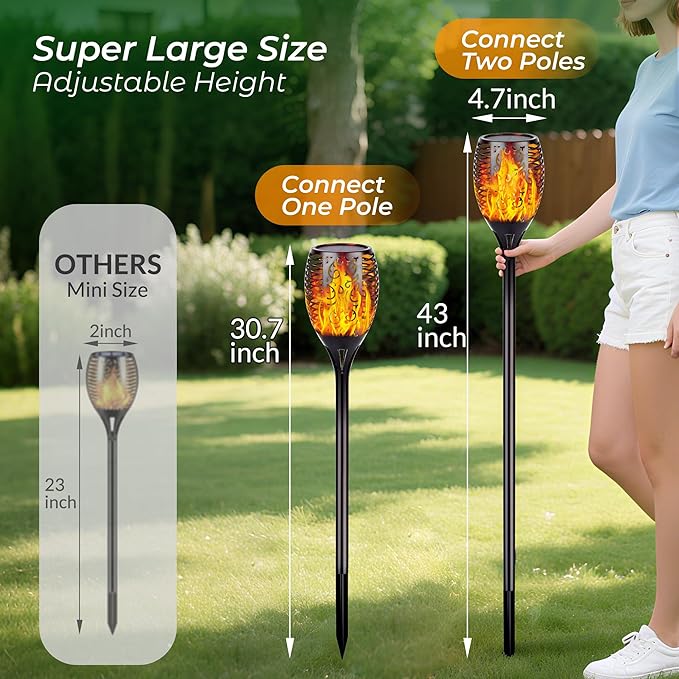 Walensee Solar Tiki Torches - Image 4