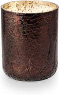 ILLUME Noble Holiday Midnight Pumpkin Small Crackle Glass Candle by ILLUME