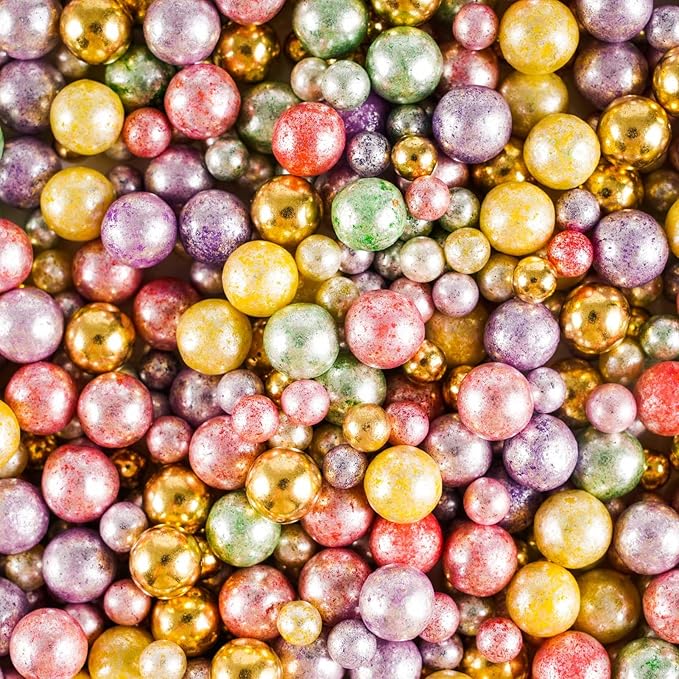 Kasvan Pastel Pearl Sugar sprinkles by KASVAN