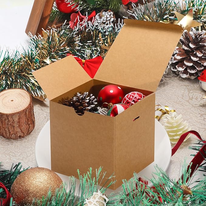 DOYIDE 20 Pack Small Gift Boxes, Christmas Gift Box Crafting, Wedding Party - Image 4