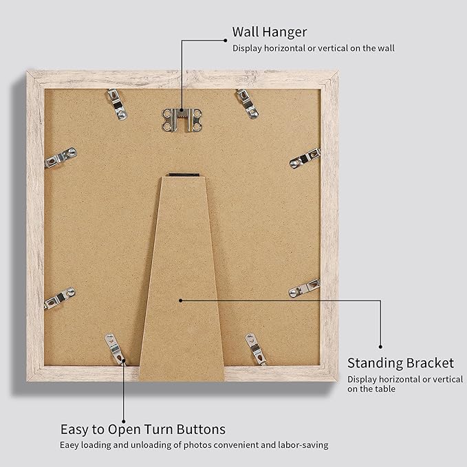 12x12 Picture Frame Set of 4 - Image 5