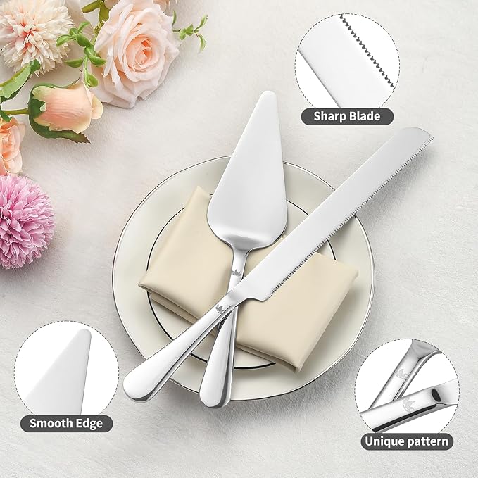 Cake Cutting Set for Wedding - Image 4