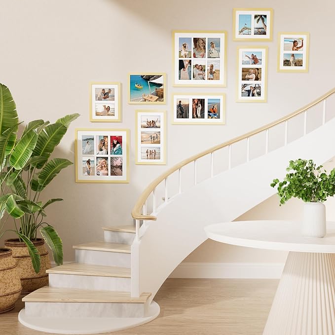 Vittanly 11x14 Collage Picture Frame, Displays 5Pcs 4x6 Pictures - Image 3