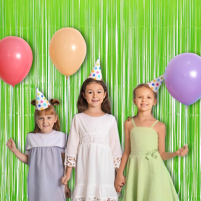 BRAVESHINE Pastel Green Streamers Party Backdrop Decoration - Image 7