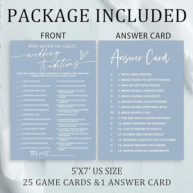 Fun Wedding Games Set - Image 2