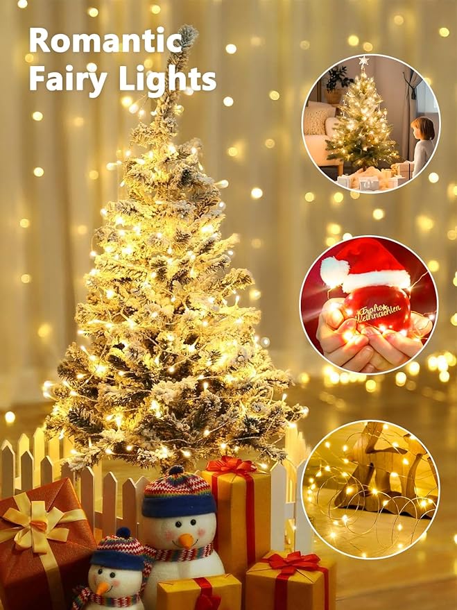2 Pack Fairy Lights Battery Operated - Image 6