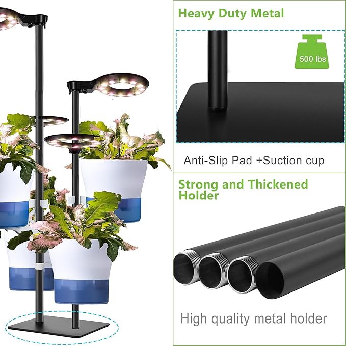 Indoor Plant Hydroponics Growing System Tower Kit - Image 2