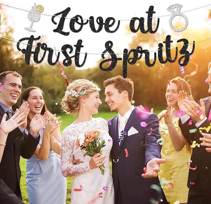Love At First Spritz Wedding Banner - Image 5
