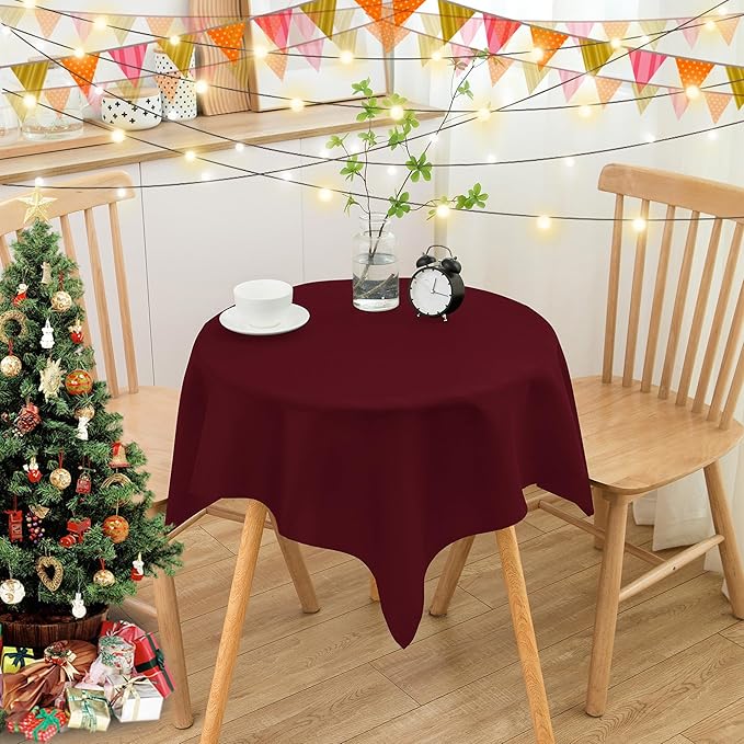 sancua Small Square Tablecloths 36x36 Inch - Image 4