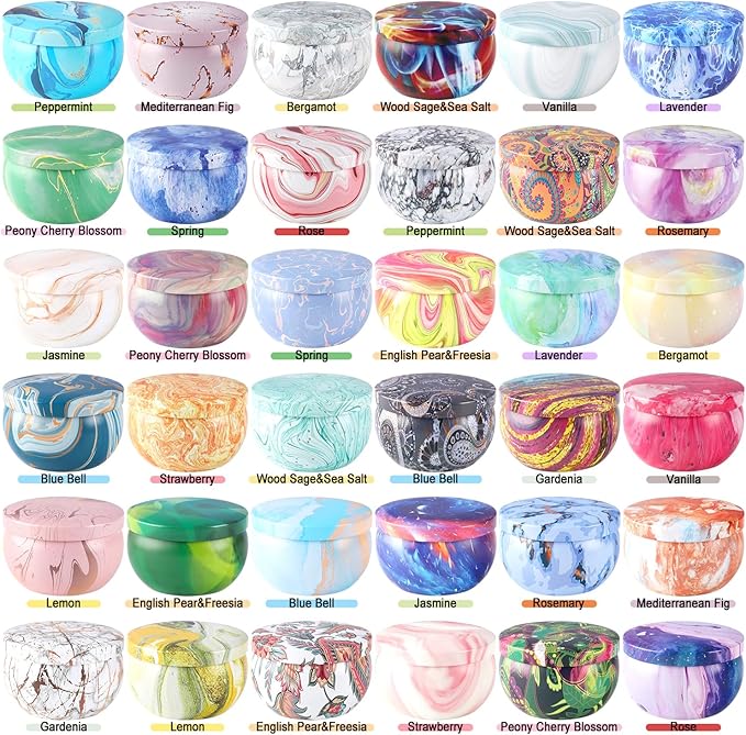 36 Pack Scented Candles Gift Set - Image 8