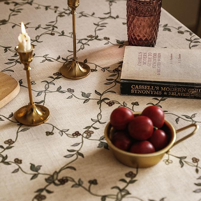 patdrea Designer Linen French Tablecloth - Image 3