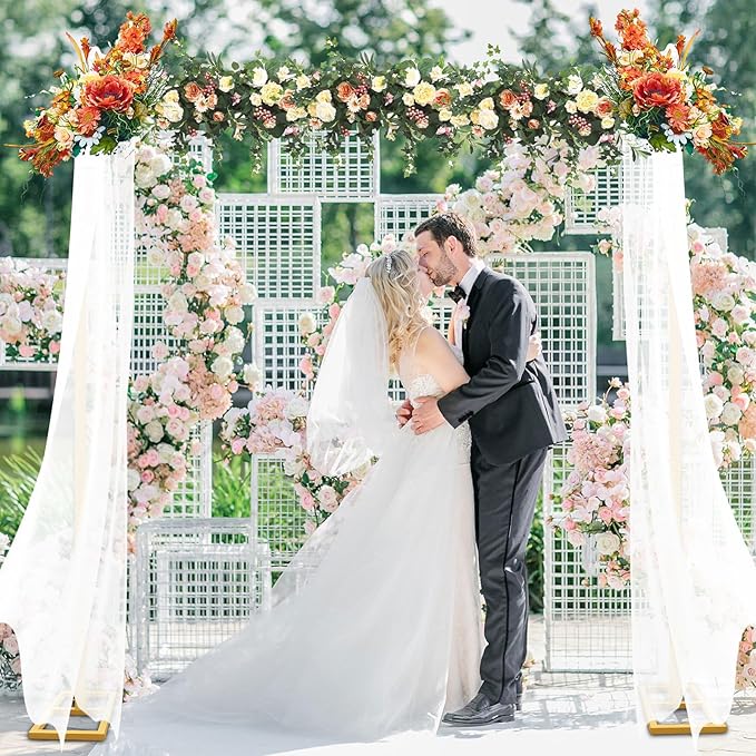 8FT Wedding Arch Backdrop Stand - Image 6