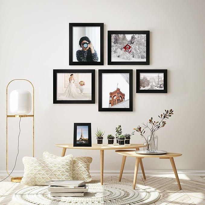 4x6 Picture Frame Set of 4, 4 x 6 Photo Frames - Image 2