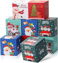COTOPHER 20 Pcs Christmas Gift Boxes, Paper Treat Ornament Gift Box Decorative by COTOPHER
