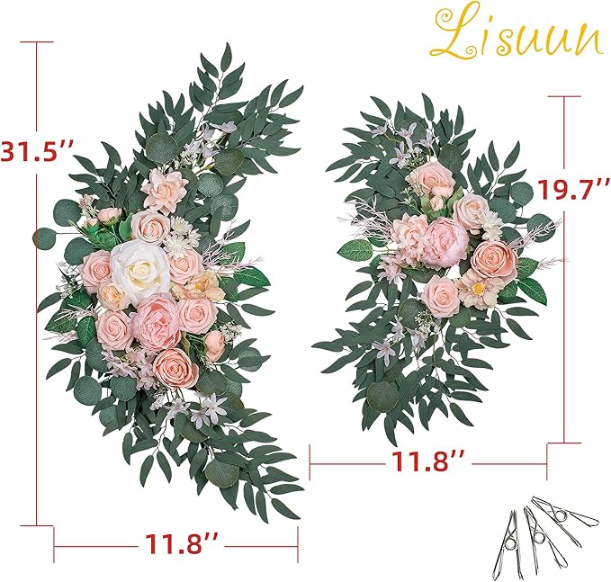 Wedding Arch Flowers, Artificial Flowers - Image 7