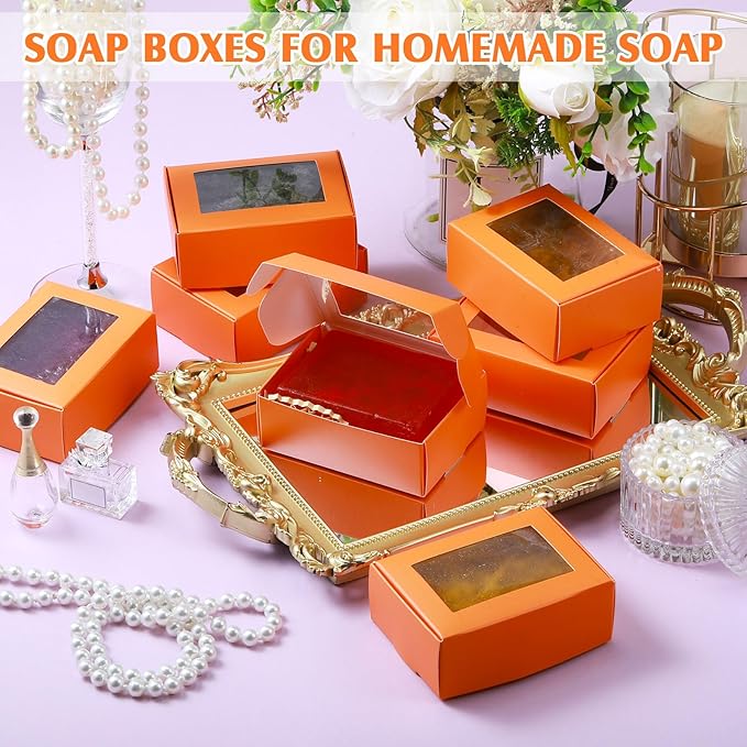 Zonon 30 Pcs Soap Boxes for Homemade Packaging, Mini Kraft Treat Boxes - Image 6
