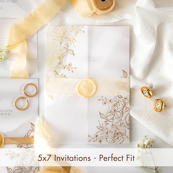 50 Pack Pre-Folded Vellum Jackets - Image 4