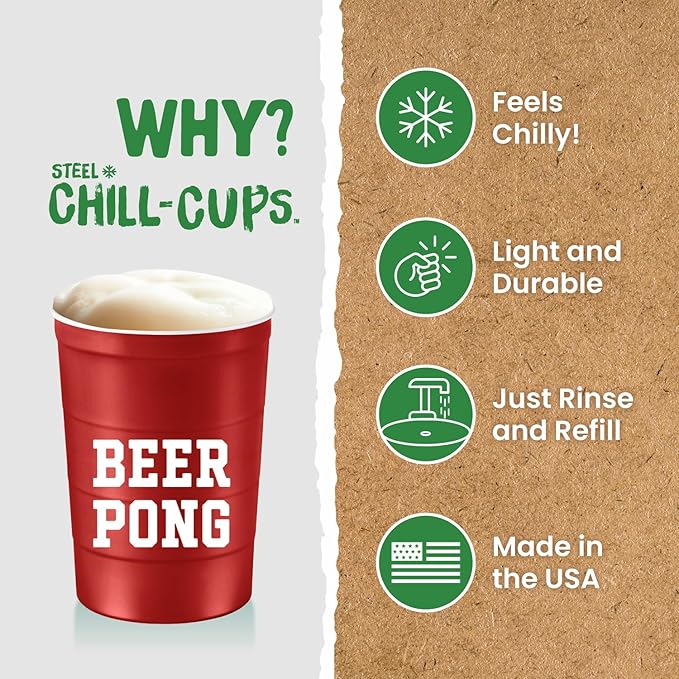 16 oz. Party Cup 'Beer Pong' Drinking Game Design - Image 3