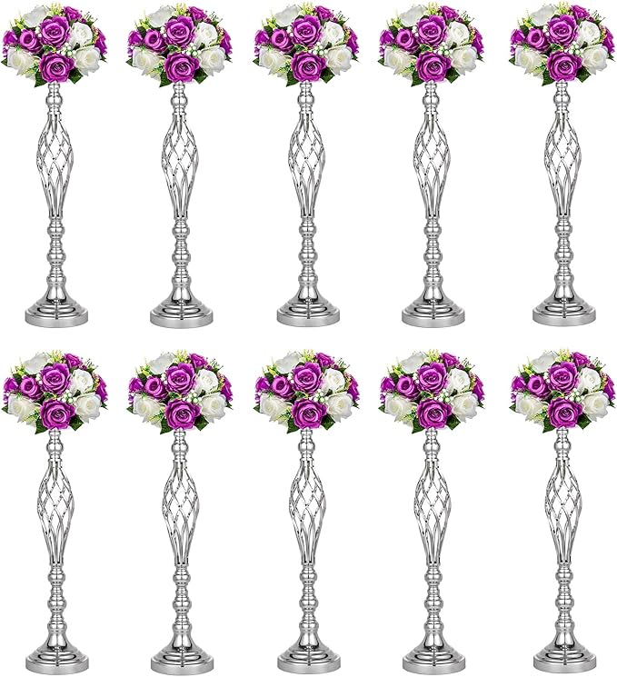 Twist Candleholder Stands & Metal Centerpieces by LoveCat