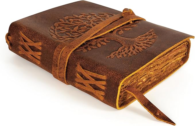 LUXEORIA Tree Of Life Leather Journal - Image 7