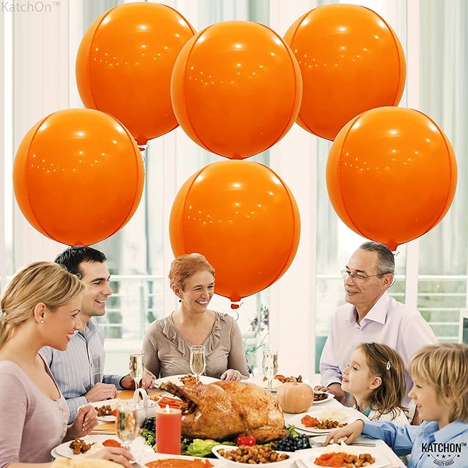 KatchOn, Big 22 Inch Orange Balloons - Image 8