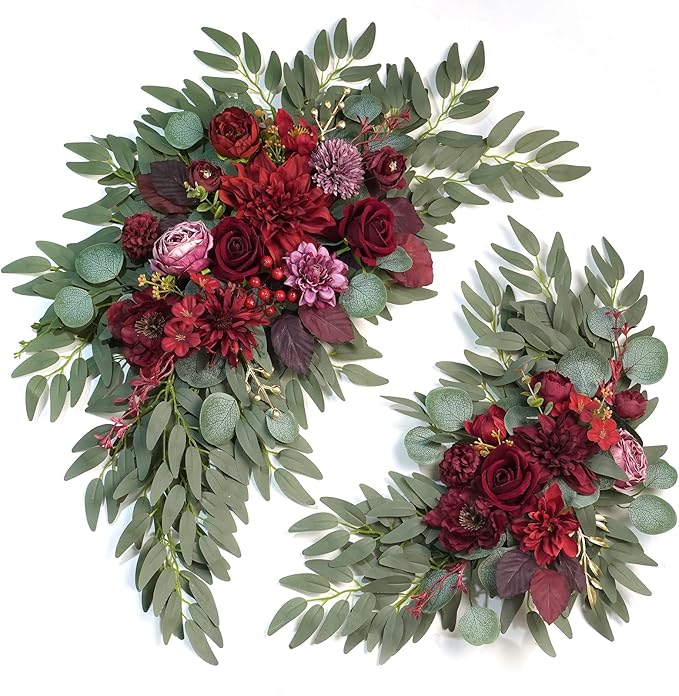 Artificial Wedding Arch Flowers Kit by WEIERYUE