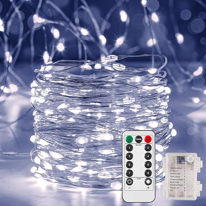 1 Pack 16.4 Ft. Battery Operated Outdoor String Lights - Image 2