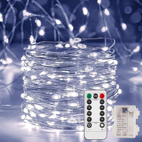 1 Pack 16.4 Ft. Battery Operated Outdoor String Lights - Image 2