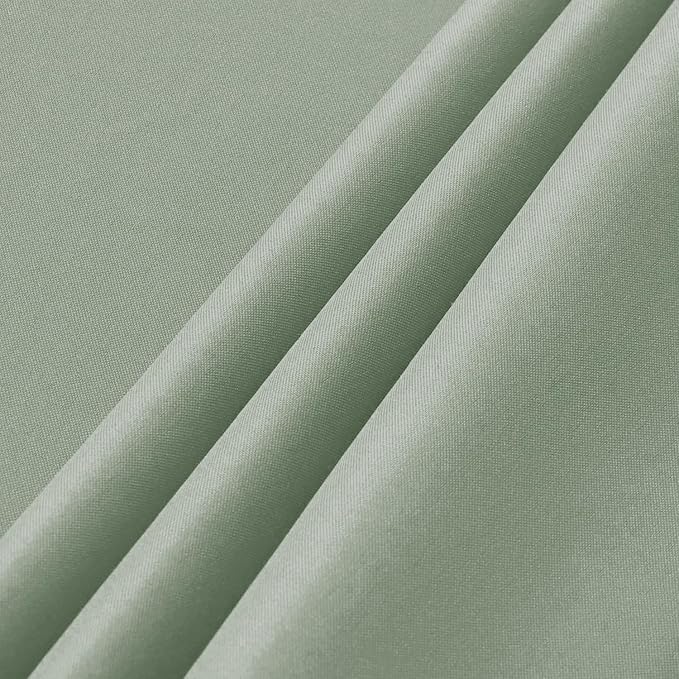 sancua 2 Pack Sage Green Tablecloth 60 x 102 Inch, Rectangle Table Cloth - Image 6