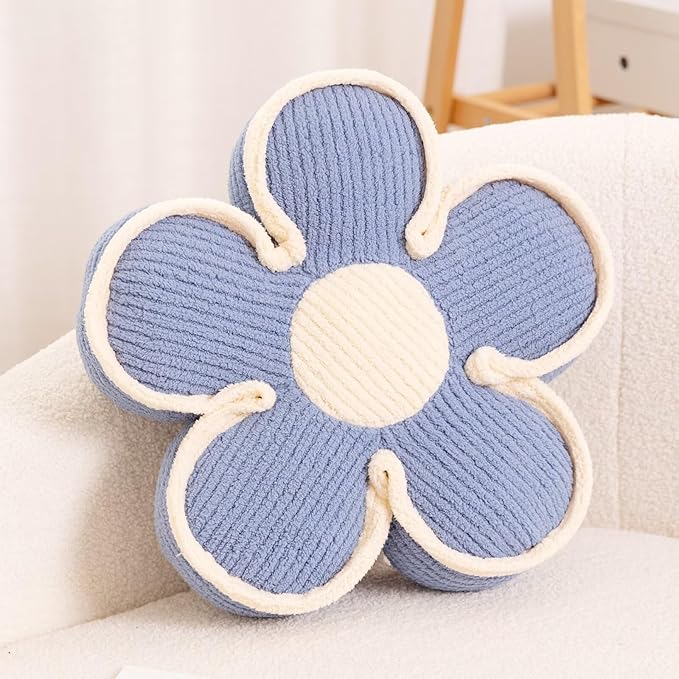 Soft Shaped Floor Cushion, Decorative Throw Pillow, Cute Seating Cushion by Kcvvcr