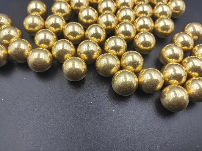 Gold Pearl Sugar Sprinkles 3.53 oz, 14mm Candy Pearls Ideal - Image 4