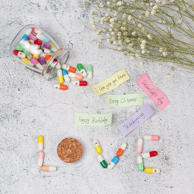 Capsule Letters Message in a Glass Bottle - Image 5