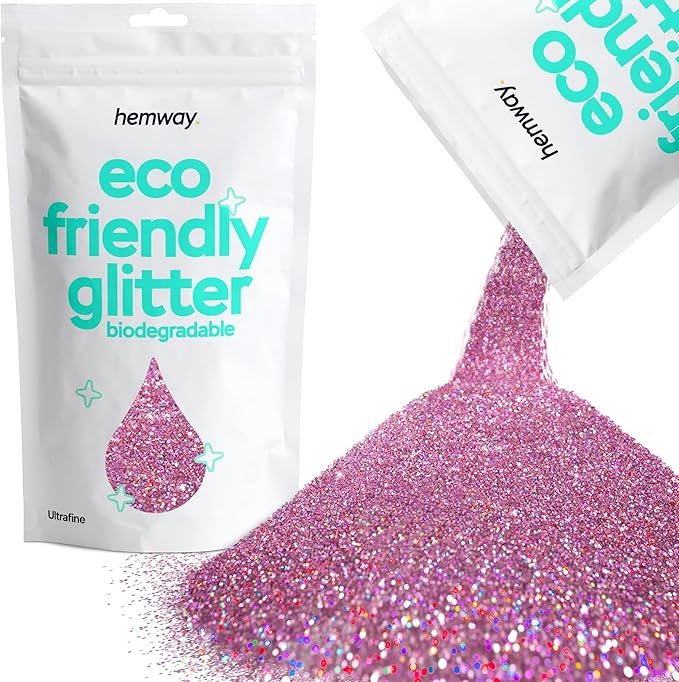Hemway Eco Friendly Biodegradable Glitter 100g / 3.5oz Bio Cosmetic Safe by Hemway