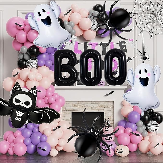Halloween Balloons Decorations, Spider Foil Balloon - Image 5